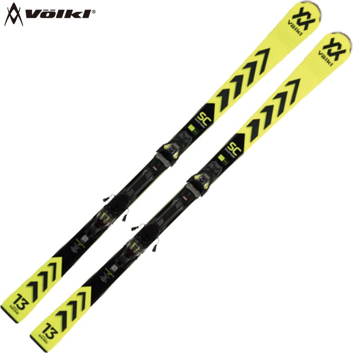 2324 뵐클 스키 Racetiger SC yellow + VMotion3 12 GW Yellow