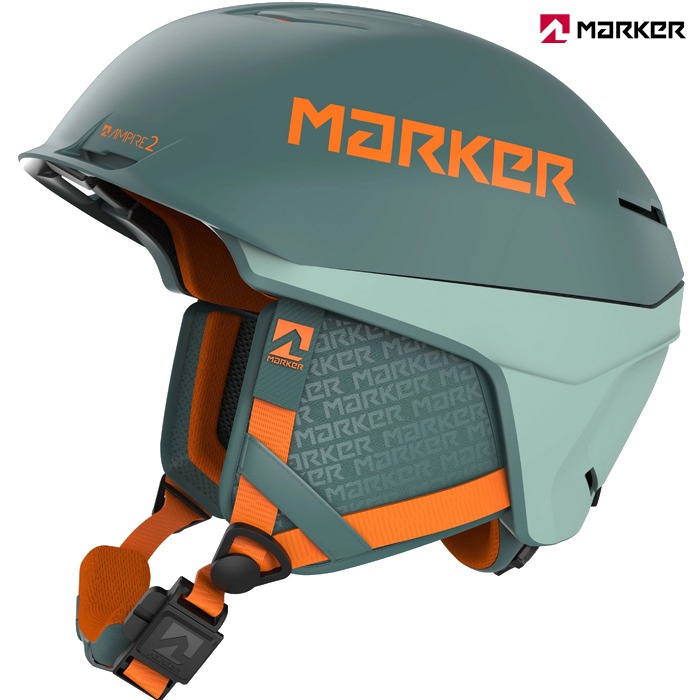 마커 스키 헬멧 AMPIRE 2 Green/Orange 2324
