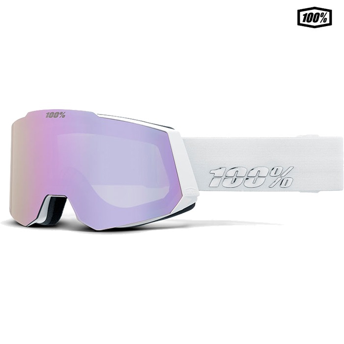 100% 스키 고글 SNOWCRAFT AF HiPER Goggle White/ Lavender