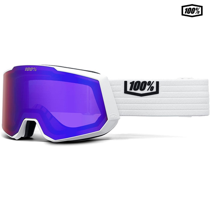 100% 스키 고글 SNOWCRAFT XL AF HiPER Goggle White/ Violet